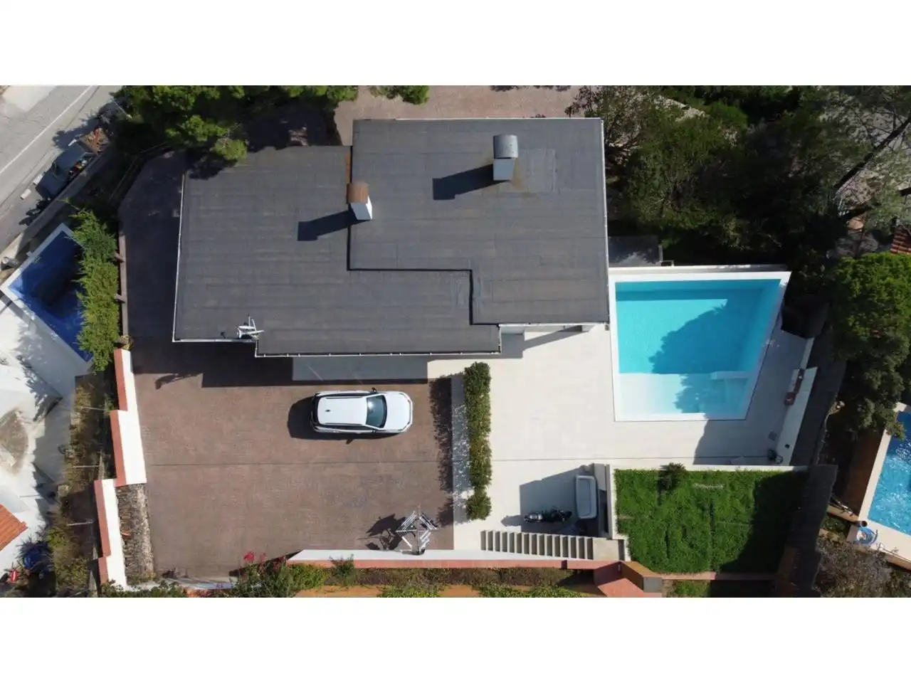 Exterior view of Houses for sale in Lloret de Mar  with Air Conditioner, Heating and Private garden