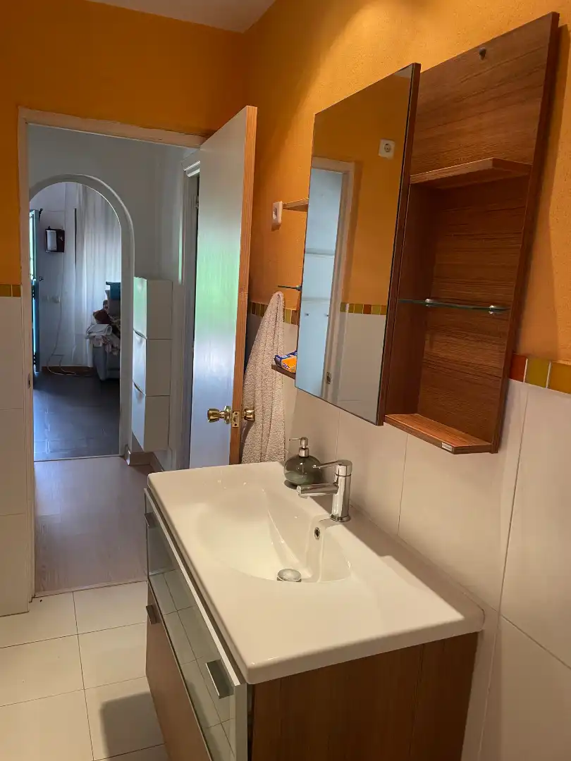 Bany de Finca rústica en venda en Mijas amb Aire condicionat, Calefacció i Jardí privat