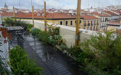 Terrace of Flat to rent in  Madrid Capital  with Heating and Terrace