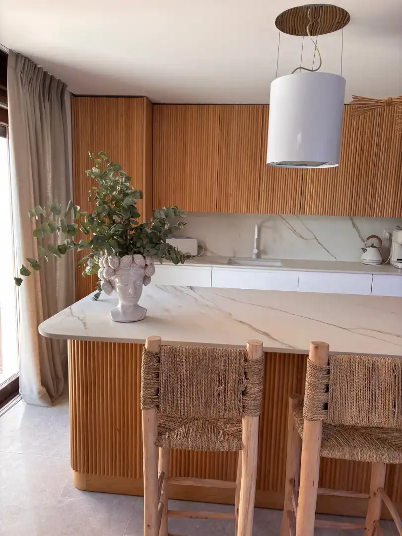 Cocina de Casa o chalet en venta en Altea con Aire acondicionado, Calefacción y Jardín privado
