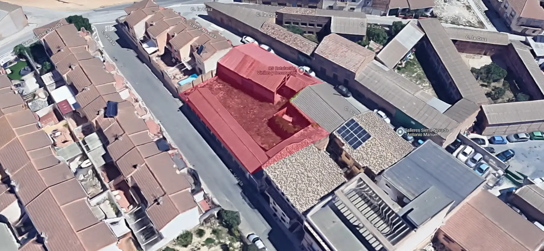 Vista exterior de Residencial en venta en Las Gabias