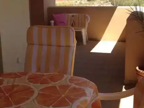 Terrasse von Wohnung zur Miete in Torrox mit Schwimmbad und Möbliert