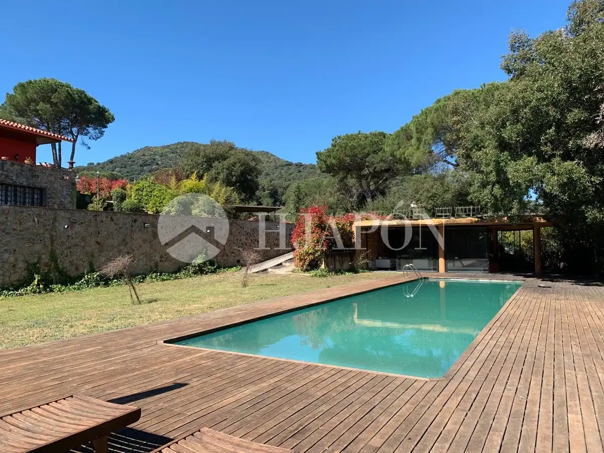 Jardí de Casa o xalet en venda en Vallromanes amb Calefacció, Jardí privat i Terrassa