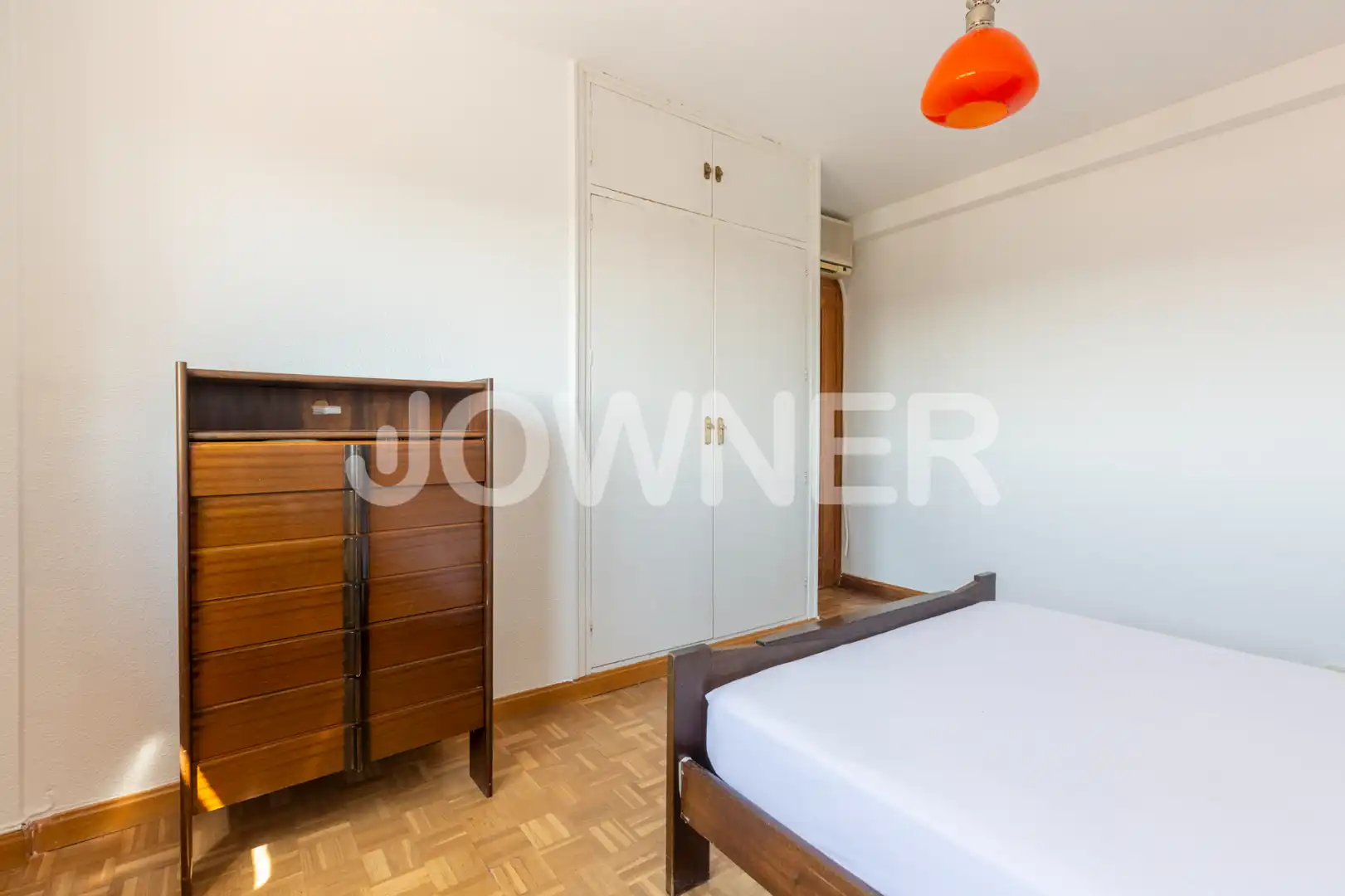 Bedroom of Flat for rent in Madrid  with Air Conditioner, Heating and Terrace