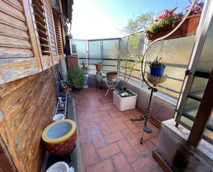 Balcony of Attic for sale in  Barcelona Capital  with Air Conditioner, Heating and Terrace