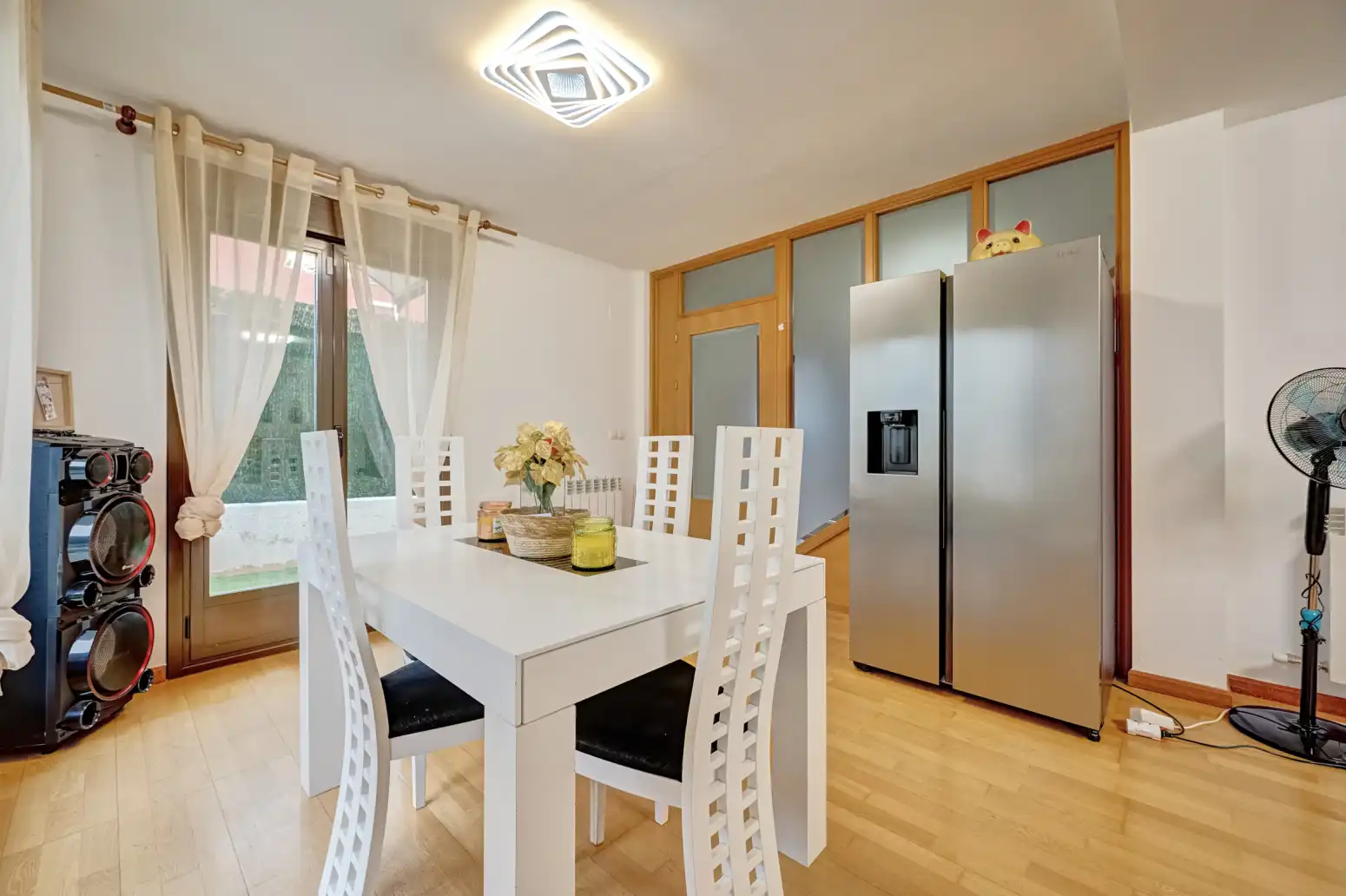 Dining room of Attic for sale in Enériz / Eneritz  with Heating, Private garden and Parquet flooring