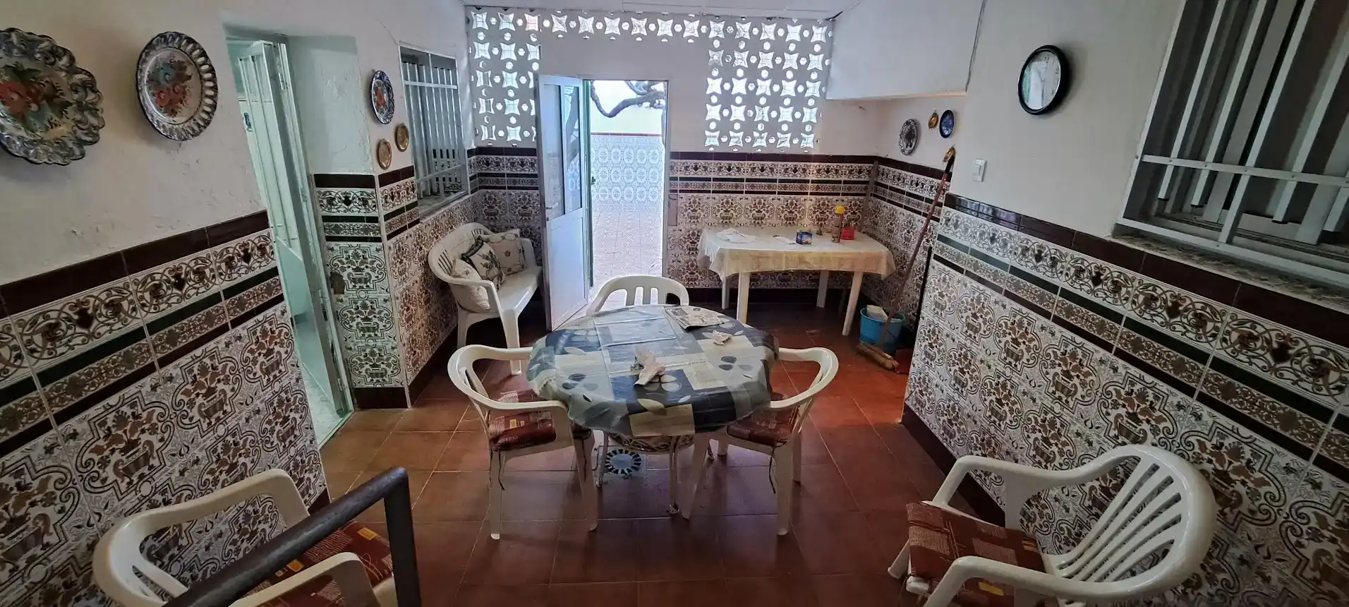 Dining room of Houses for sale in Puertollano  with Air Conditioner, Storage room and Furnished