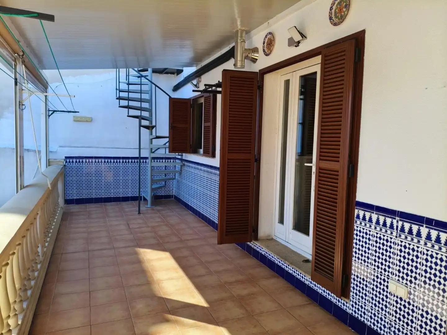 Terraza de Casa adosada en venta en  Palma de Mallorca con Calefacción y Amueblado