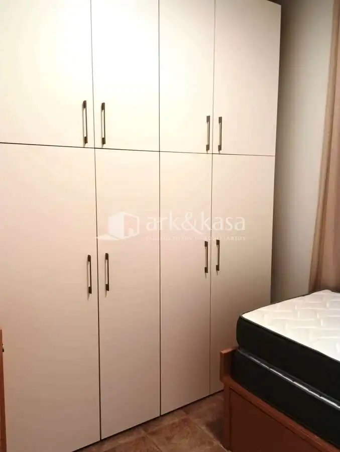 Schlafzimmer von Wohnung zur Miete in Valencia mit Klimaanlage, Heizung und Möbliert