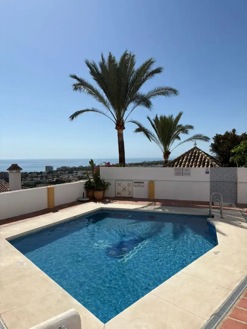 Swimming pool of Attic for sale in Mijas  with Heating, Terrace and Community pool