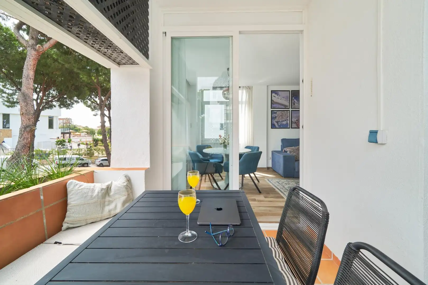 Terraza de Apartamento en venta en Marbella con Aire acondicionado, Jardín privado y Terraza