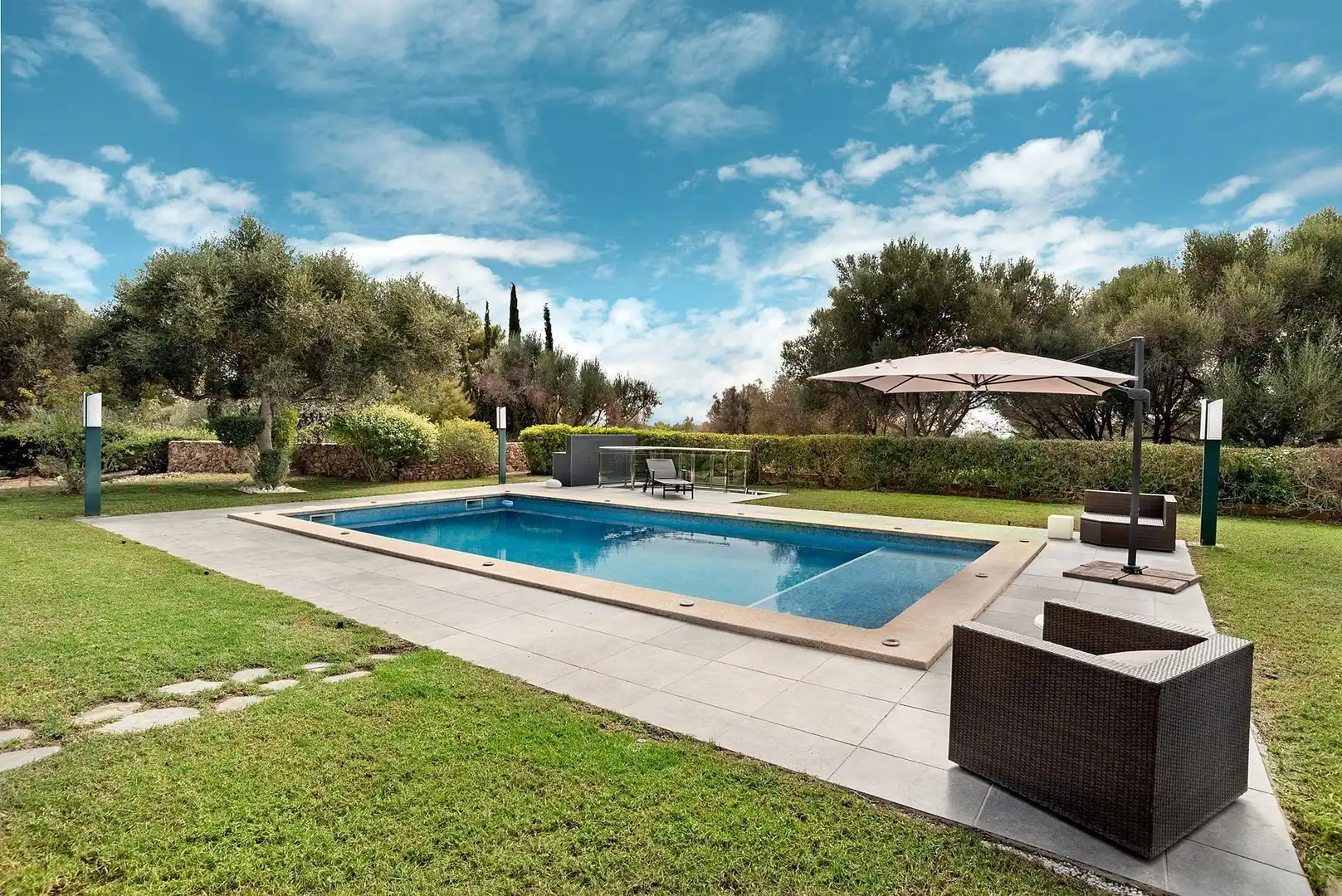 Piscina de Casa o chalet en venta en  Palma de Mallorca con Calefacción, Jardín privado y Terraza