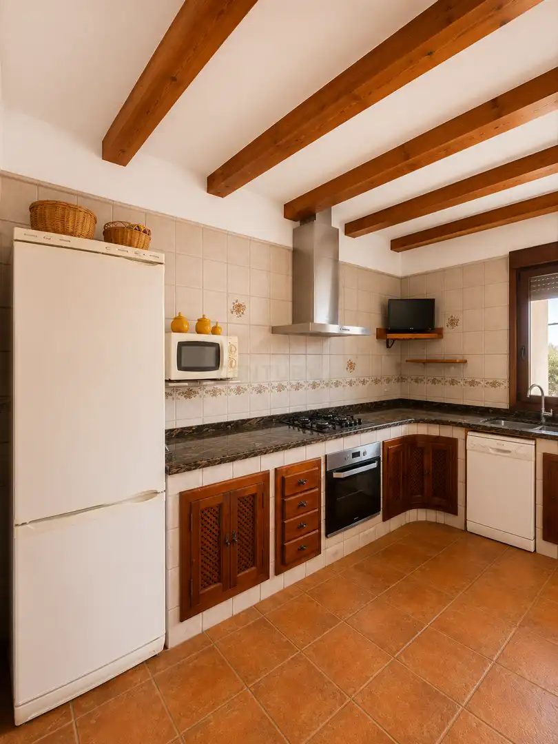 Kitchen of Houses for sale in Herrera de Alcántara  with Air Conditioner, Swimming Pool and Balcony