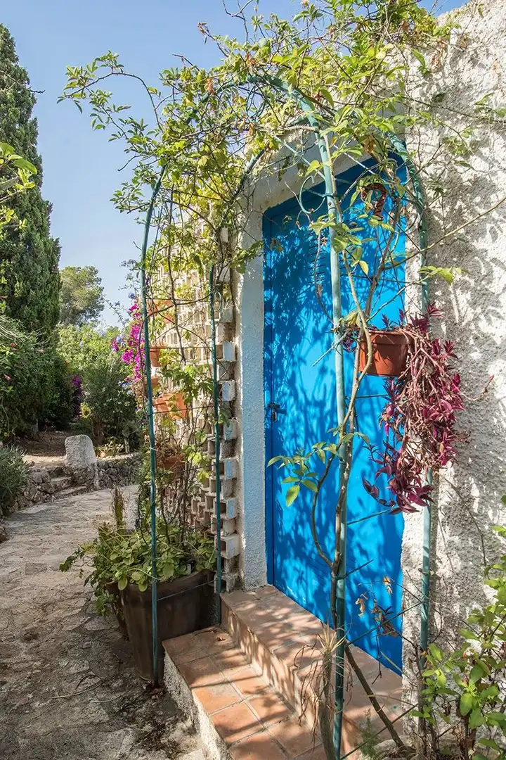 Vista exterior de Casa o chalet en venta en Jávea / Xàbia con Jardín privado