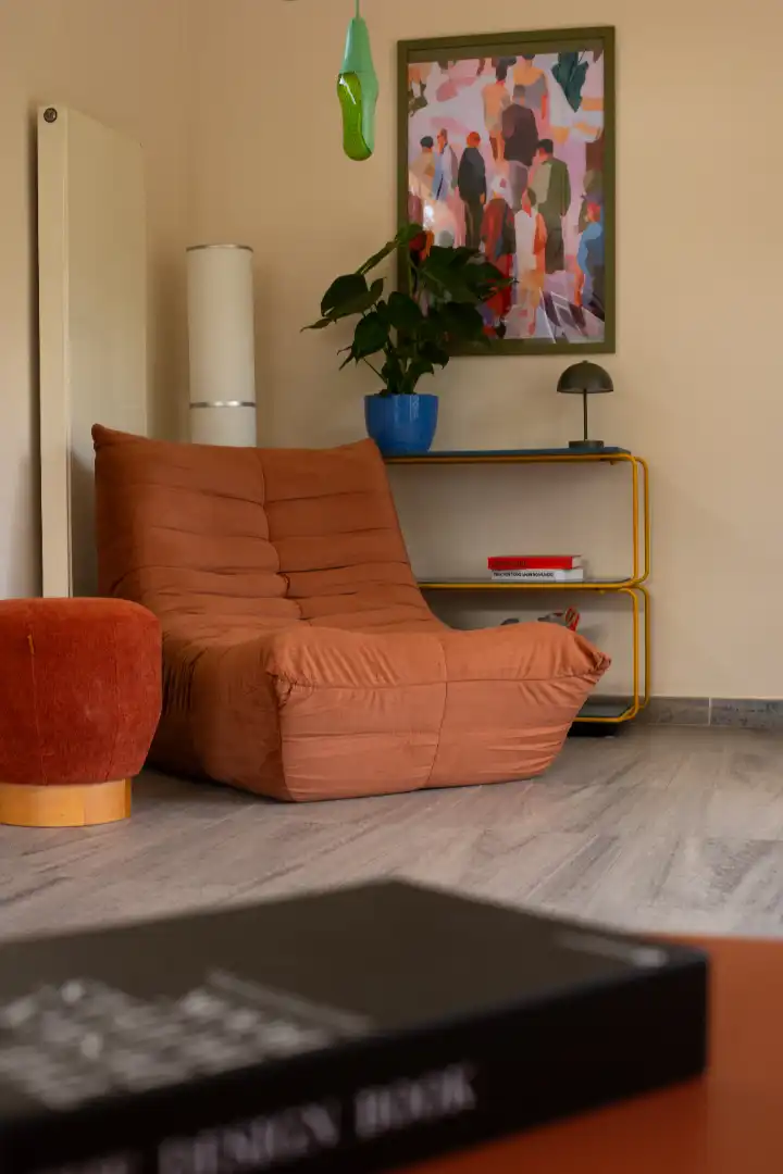 Sala d'estar de Casa o xalet en venda en L'Escala amb Aire condicionat, Calefacció i Jardí privat