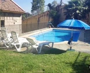 Piscina de Casa o xalet en venda en Moaña amb Calefacció, Jardí privat i Traster