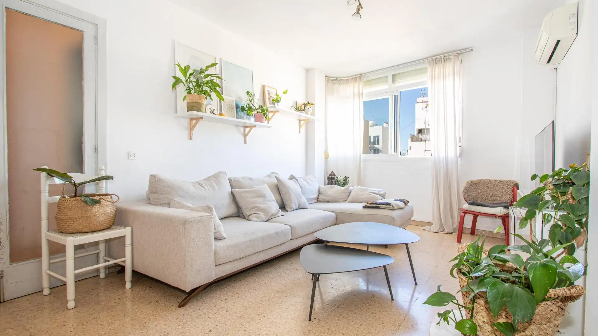 Living room of Flat for sale in  Palma de Mallorca  with Air Conditioner