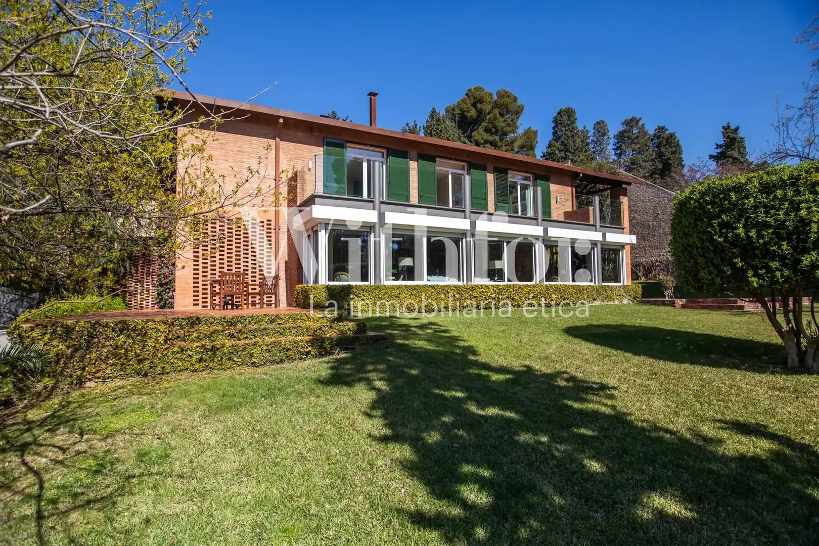 Garden of Houses for rent in Esplugues de Llobregat  with Air Conditioner, Heating and Private garden
