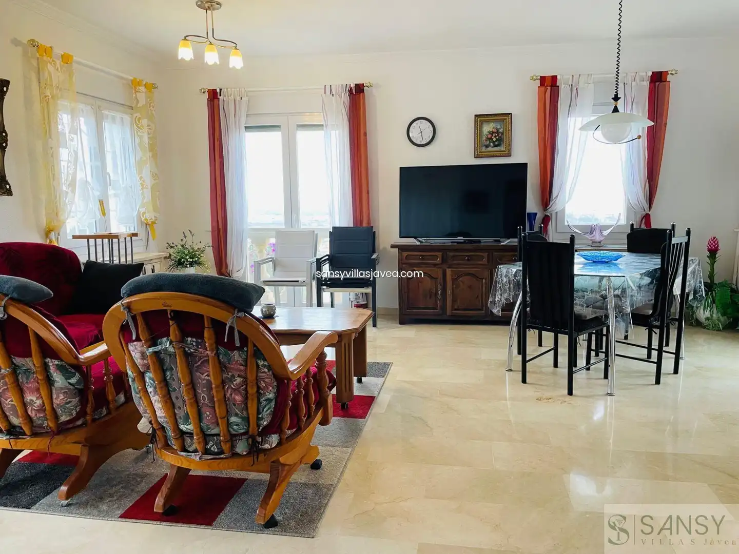 Living room of Houses for sale in Dénia  with Air Conditioner and Storage room