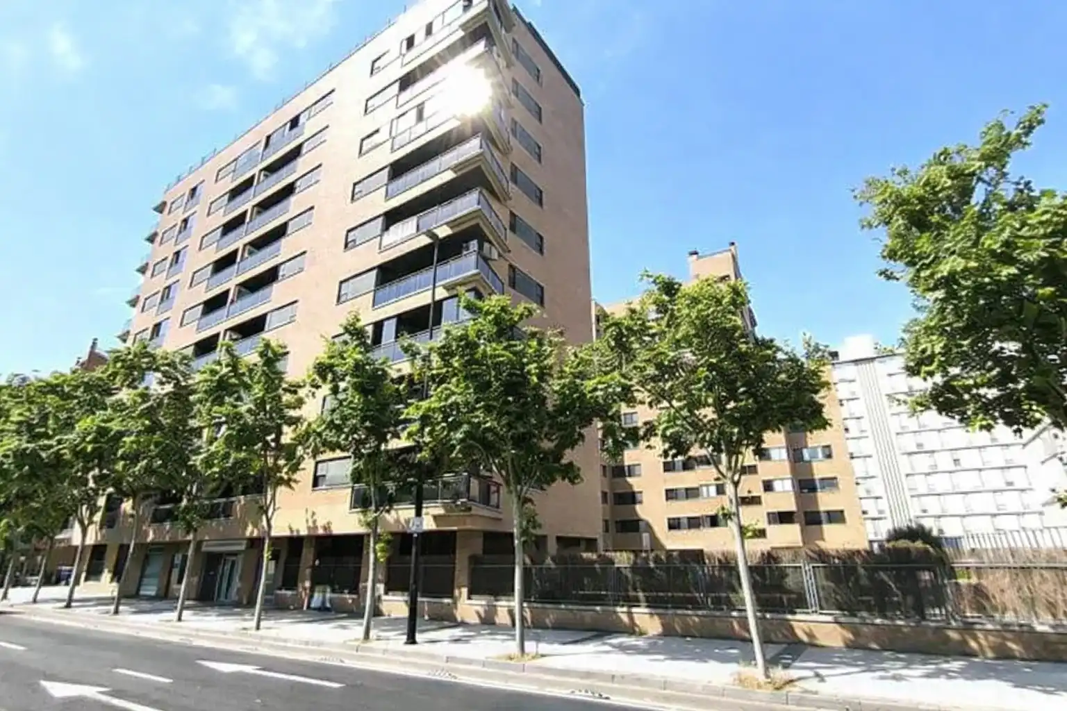 Exterior view of Attic for sale in  Zaragoza Capital  with Air Conditioner, Heating and Terrace