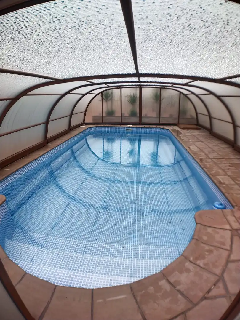 Piscina de Casa o xalet en venda en Moraleja de Enmedio amb Aire condicionat, Calefacció i Jardí privat