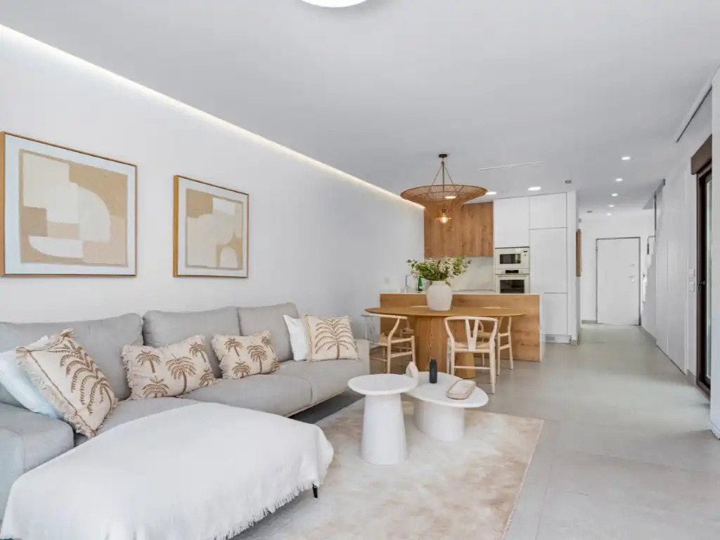 Sala d'estar de Casa o xalet en venda en Pilar de la Horadada amb Piscina