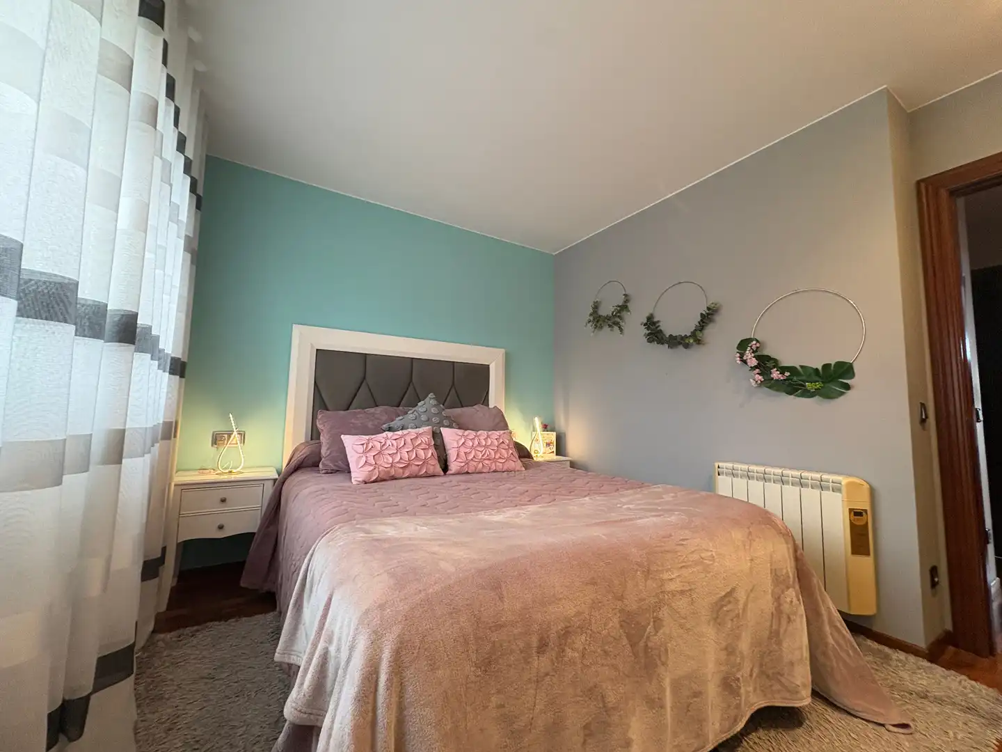 Schlafzimmer von Einfamilien-Reihenhaus zum Verkauf in Carreño mit Heizung, Parkett und Terrasse