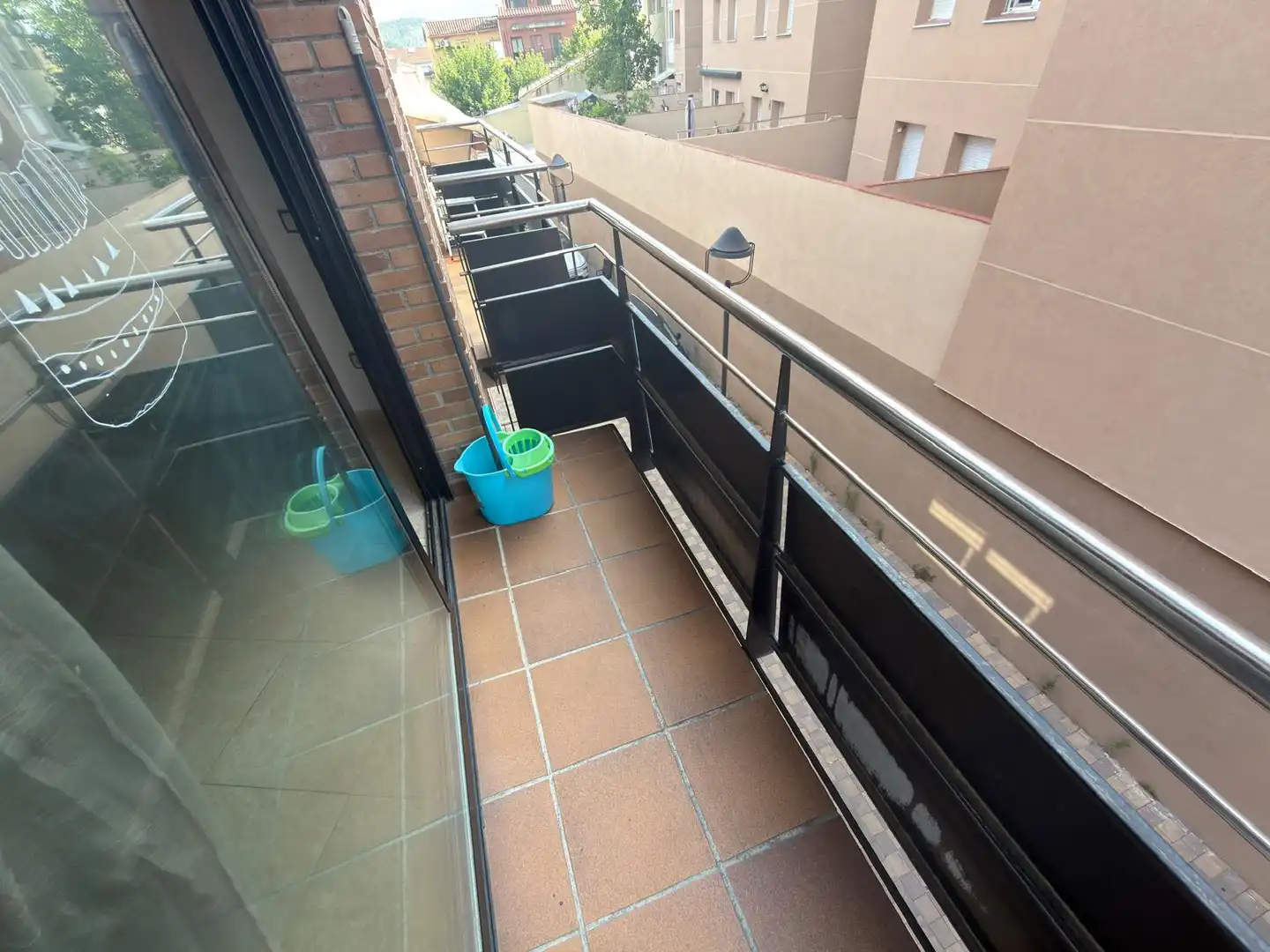 Balcony of Flat for rent in Sant Celoni  with Heating