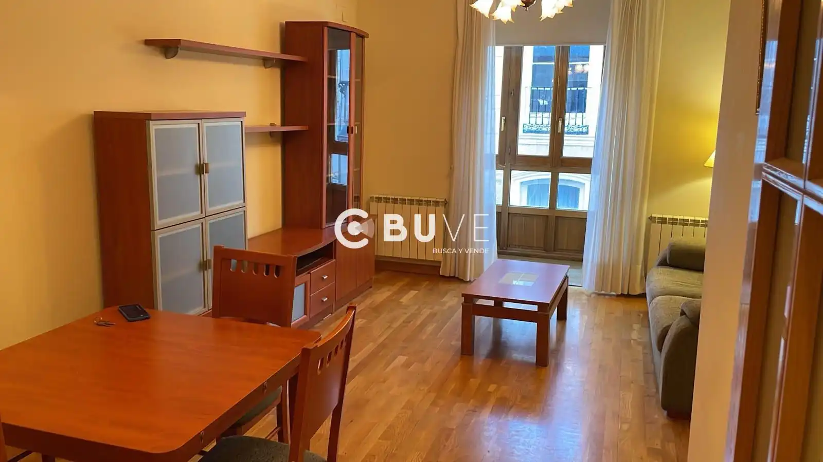 Sala de estar de Piso de alquiler en Valladolid con Calefacción, Terraza y Amueblado