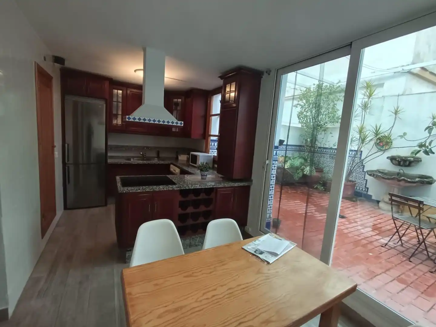 Cocina de Casa adosada de alquiler en Córdoba con Aire acondicionado