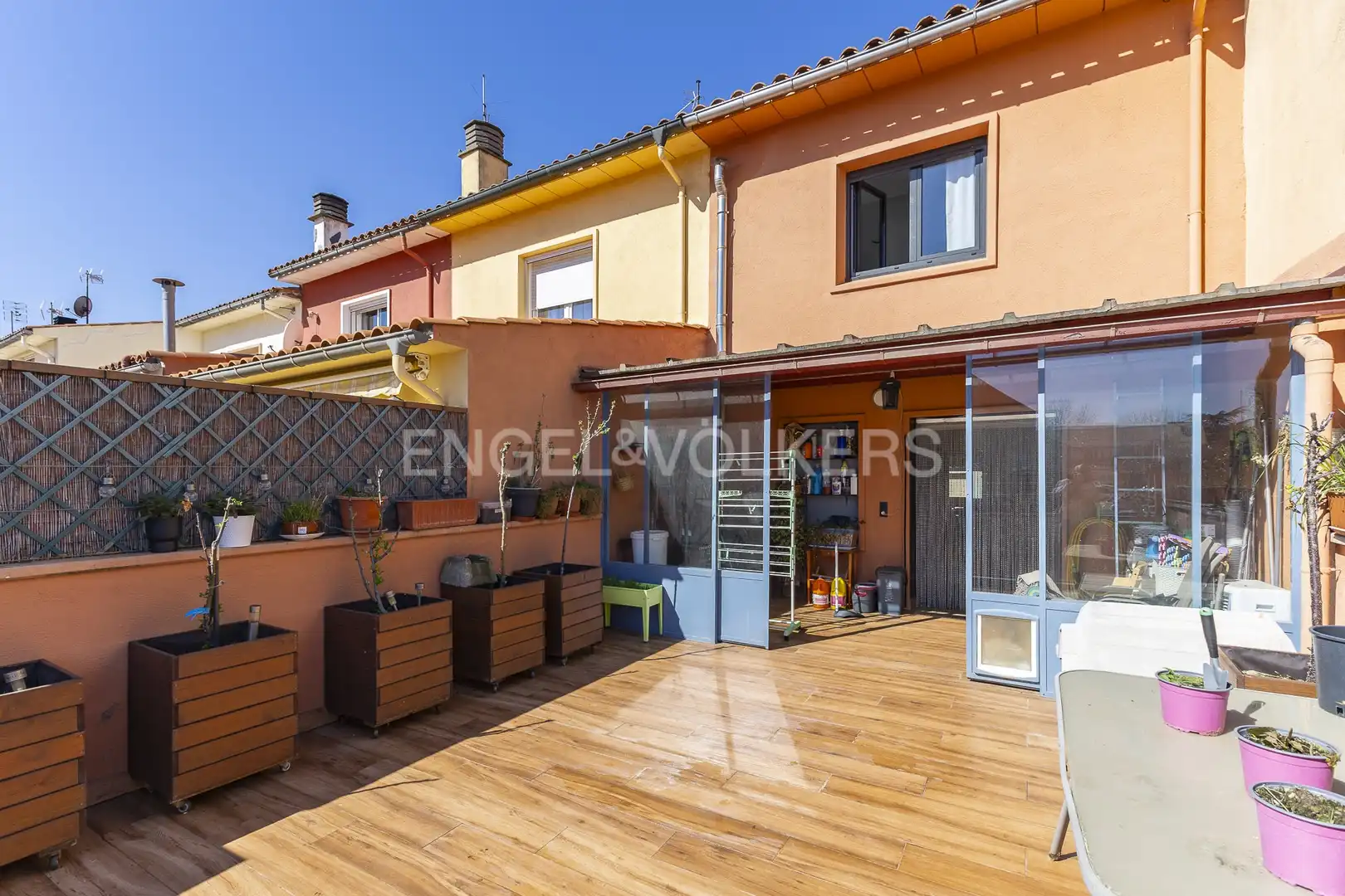 Terrassa de Casa o xalet en venda en Santa Eugènia de Berga amb Aire condicionat, Calefacció i Terrassa