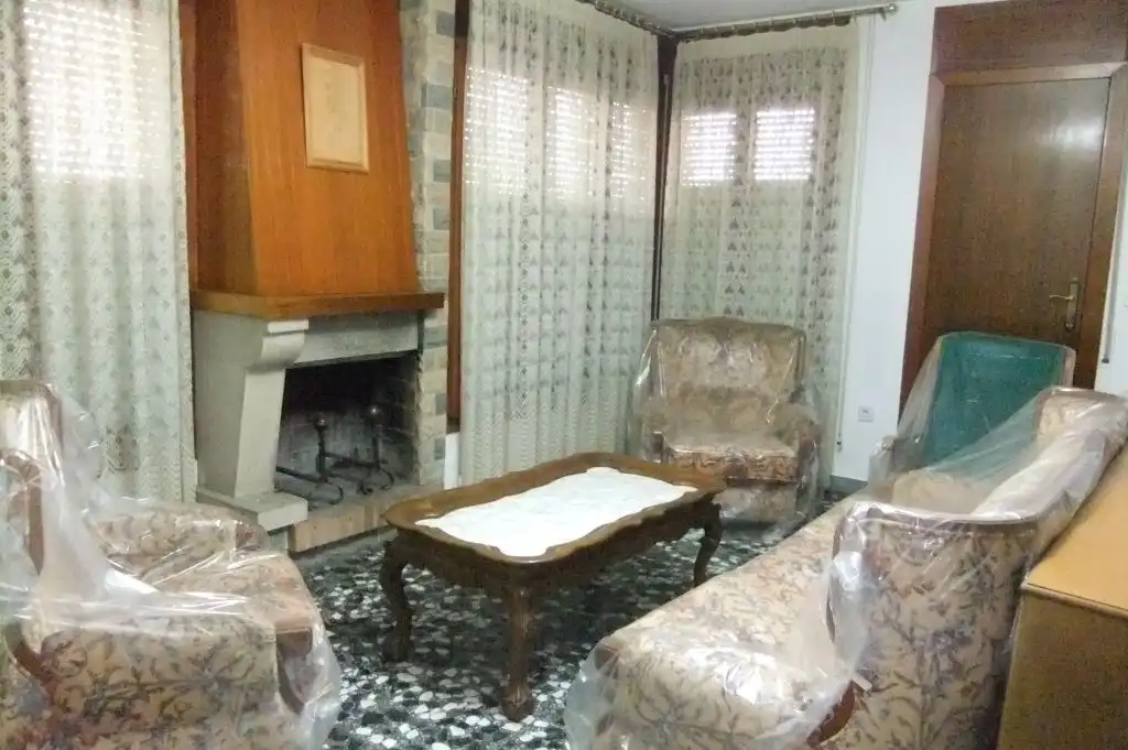 Sala d'estar de Casa o xalet de lloguer en Les Borges Blanques amb Aire condicionat, Calefacció i Jardí privat
