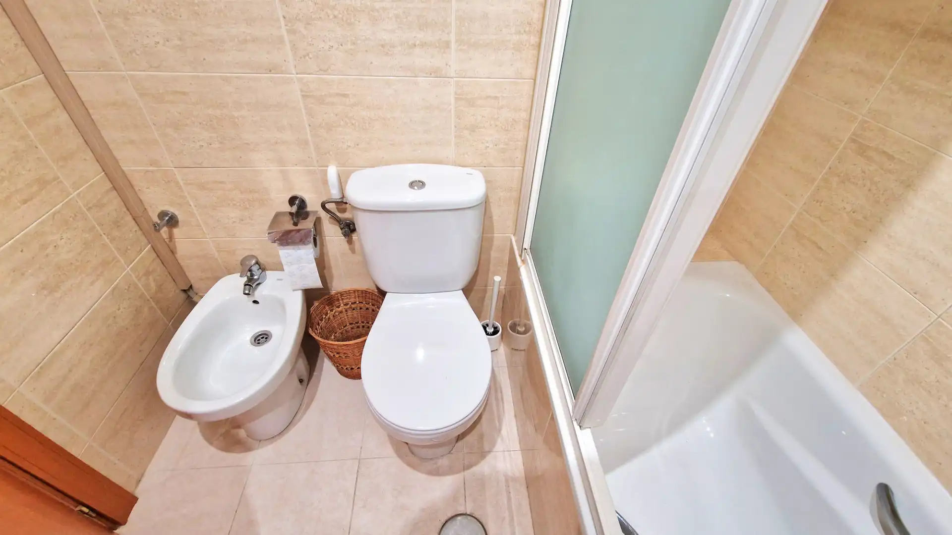 Bathroom of Houses for sale in Málaga  with Air Conditioner, Terrace and Furnished