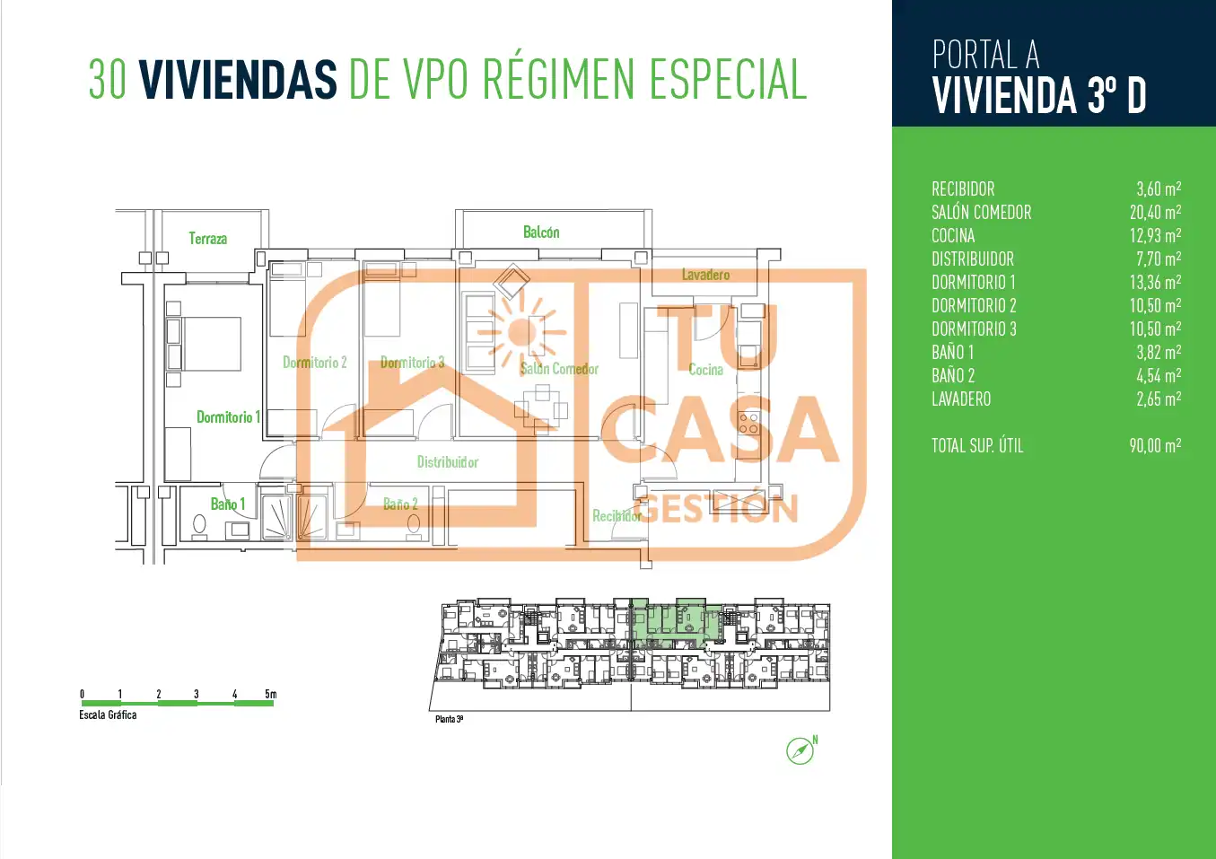Pis en venda en Cáceres amb Aire condicionat, Calefacció i Parquet