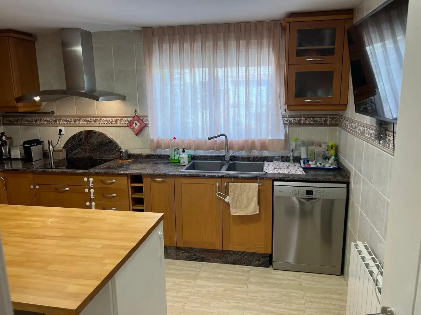 Cocina de Casa adosada en venta en Massamagrell con Aire acondicionado, Calefacción y Terraza