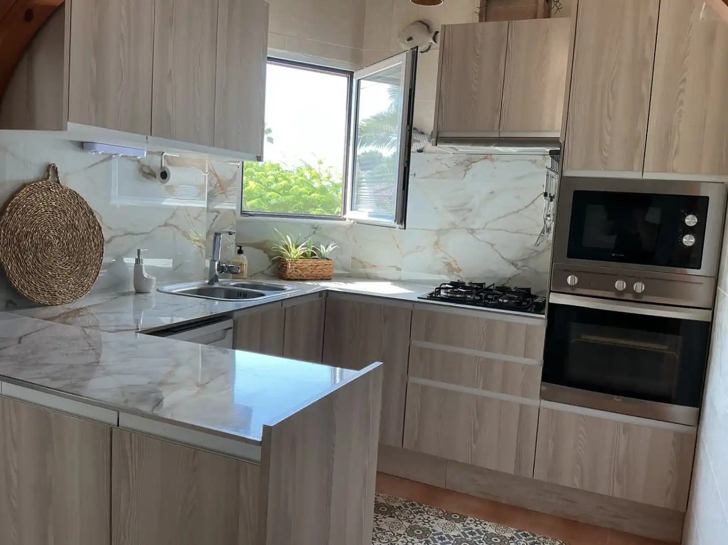 Cuina de Casa o xalet en venda en Calpe / Calp amb Aire condicionat, Calefacció i Terrassa