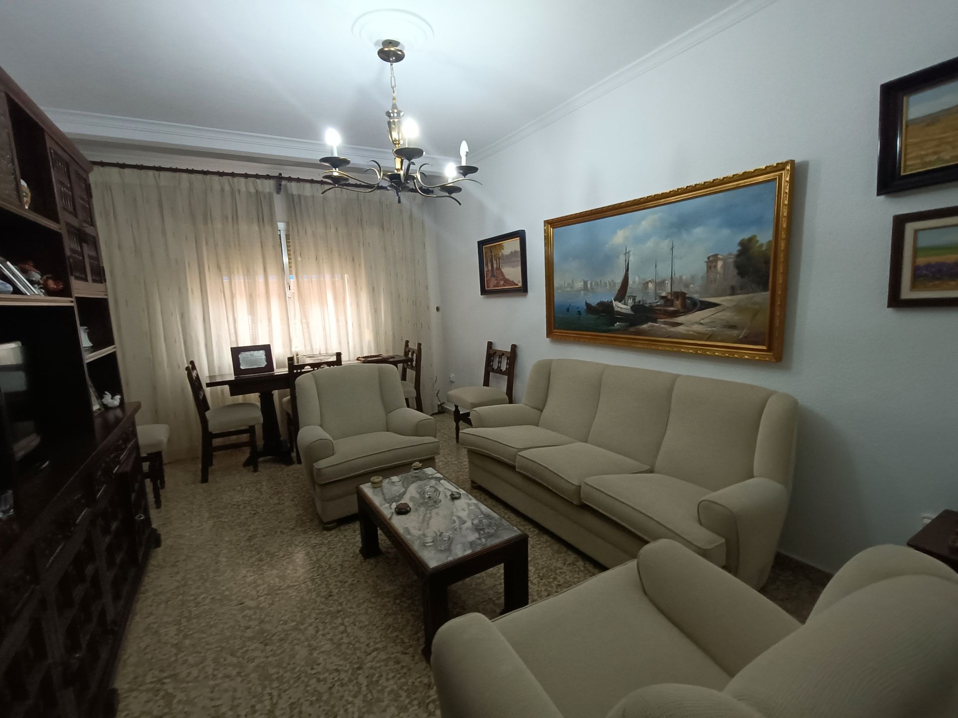 Living room of Flat for sale in Ciudad Real Capital  with Heating and Balcony