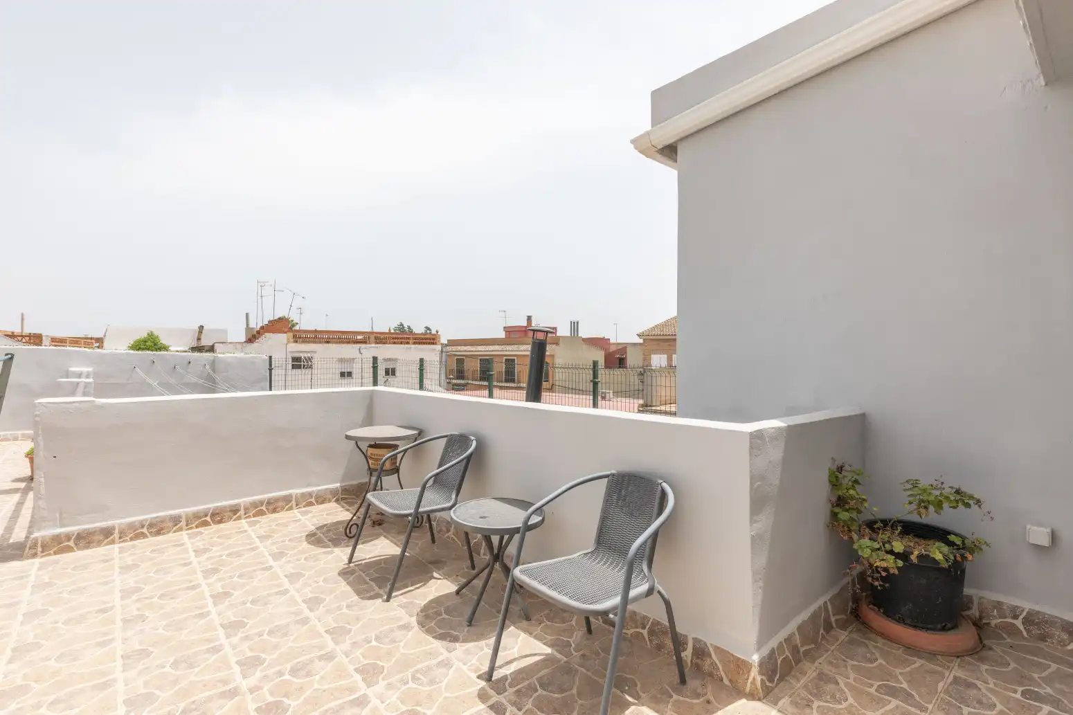 Terrassa de Casa adosada en venda en Moncada amb Aire condicionat, Calefacció i Terrassa