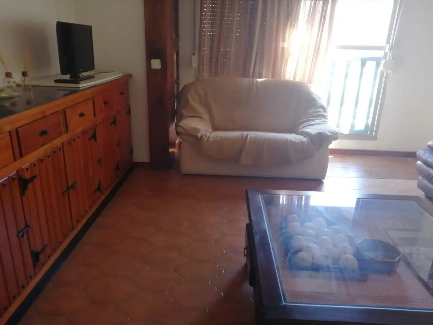 Living room of Flat for rent in San Roque  with Furnished