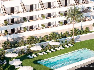 Apartment mit Pool zum Verkauf in Balcón de Finestrat - Terra Marina