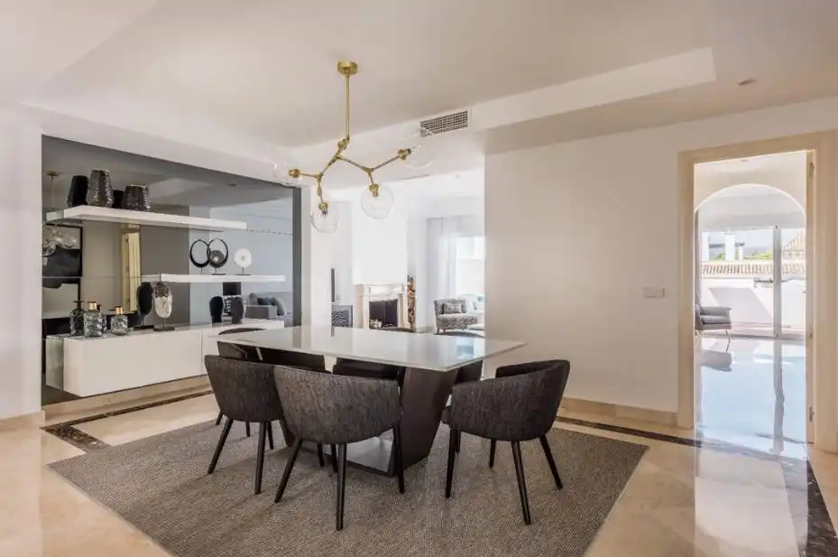 Comedor de Apartamento en venta en Marbella con Aire acondicionado, Calefacción y Parquet