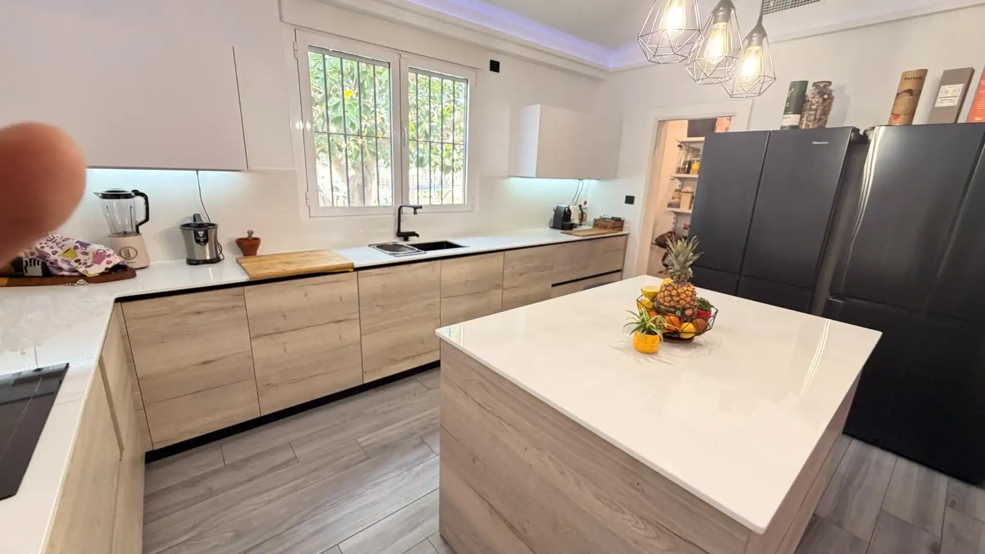 Küche von Haus oder Chalet zum Verkauf in Elche / Elx mit Klimaanlage, Heizung und Privatgarten