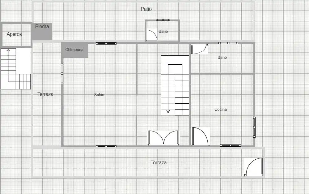 Casa o chalet en venta en Mieres (Asturias) con Terraza, Trastero y Balcón
