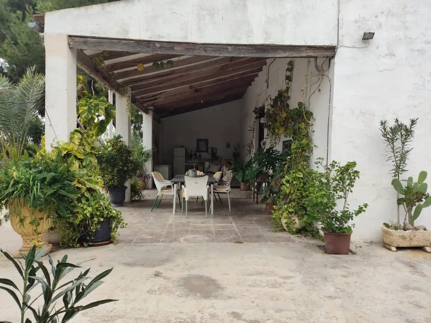 Terrassa de Casa o xalet en venda en Elche / Elx amb Jardí privat i Moblat