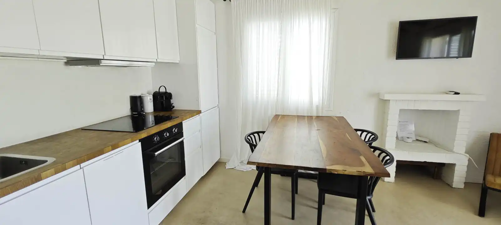 Cuina de Apartament en venda en Pedreguer amb Aire condicionat, Calefacció i Jardí privat