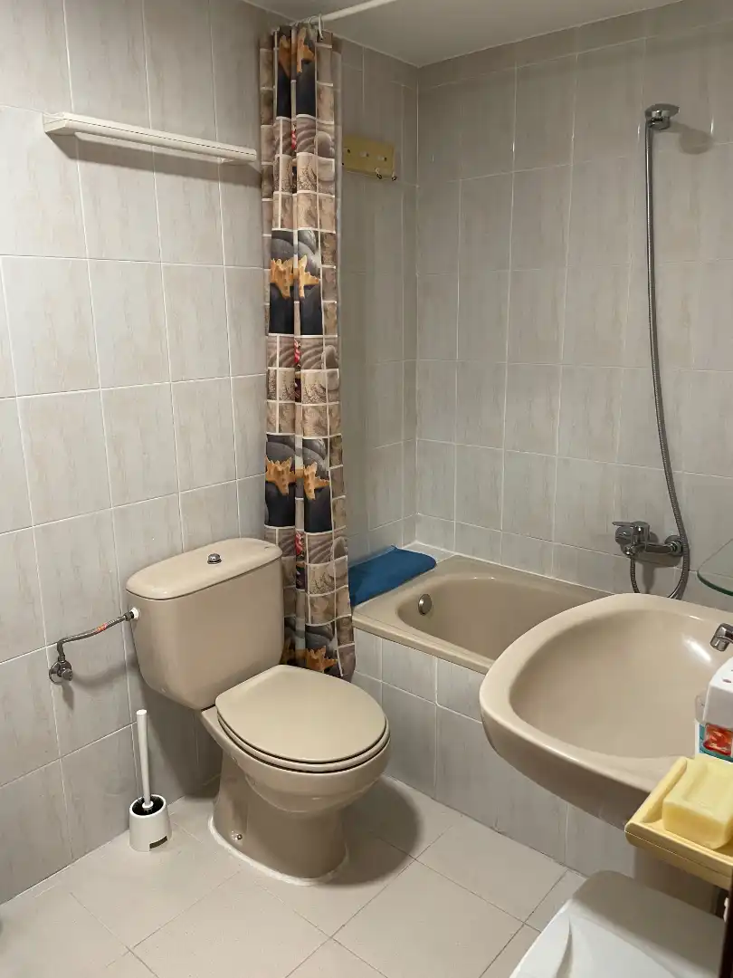 Baño de Apartamento de alquiler en Zaragoza con Calefacción, Parquet y Amueblado