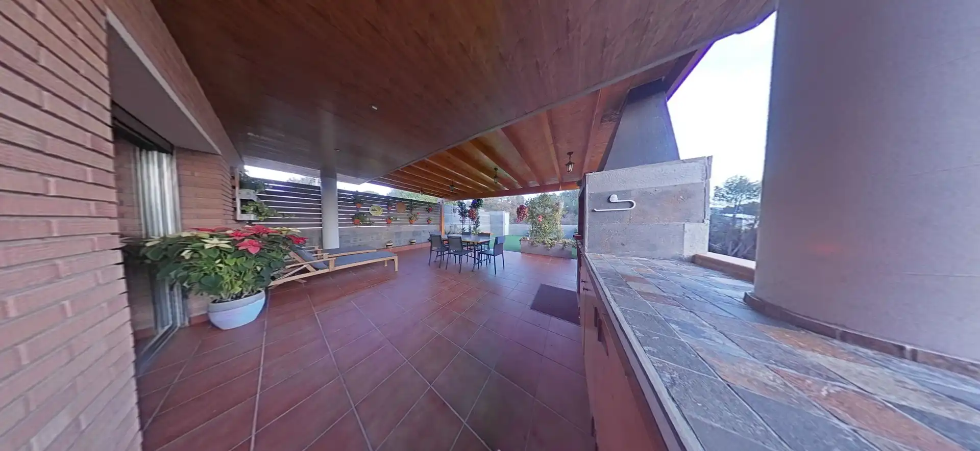 Terraza de Casa o chalet en venta en Sant Esteve Sesrovires con Aire acondicionado, Calefacción y Jardín privado
