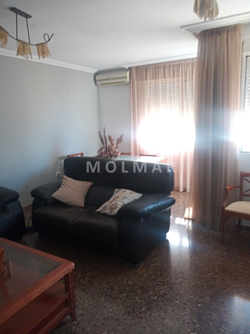 Living room of Flat for sale in Castellón de la Plana / Castelló de la Plana  with Air Conditioner, Terrace and Storage room