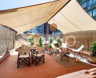 Terrace of Flat to rent in  Barcelona Capital  with Air Conditioner and Terrace