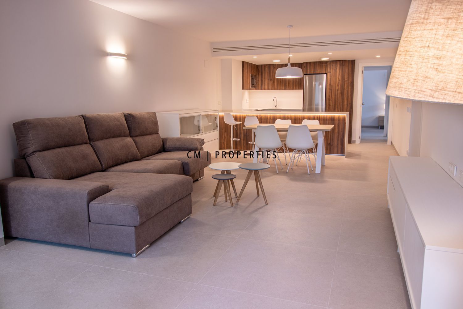 Living room of Flat to rent in  Valencia Capital  with Air Conditioner, Heating and Terrace